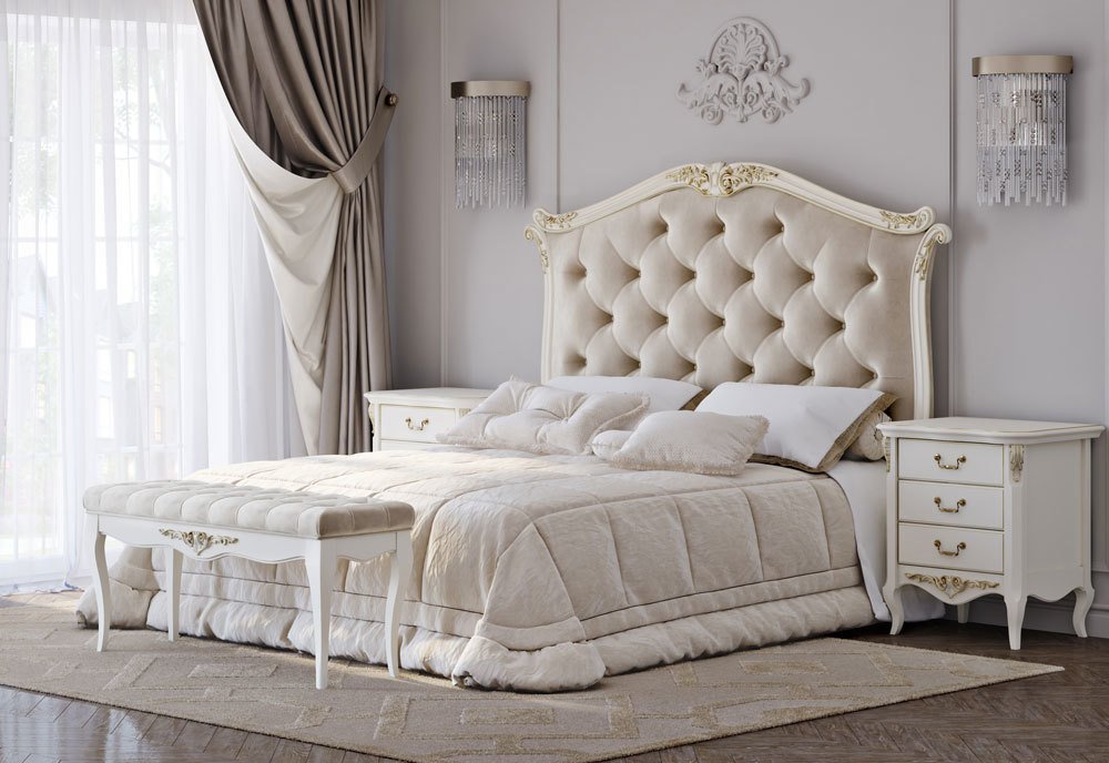 Кровать с мягким изголовьем 180*200 A438-K02-G-B01 фото 3