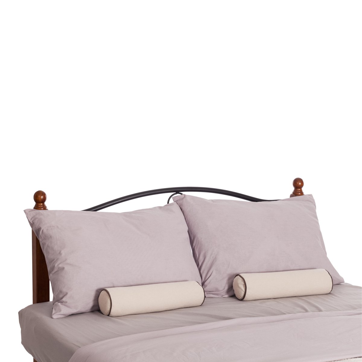Кровать AT-803 120*200 см красный дуб/черный фото 9