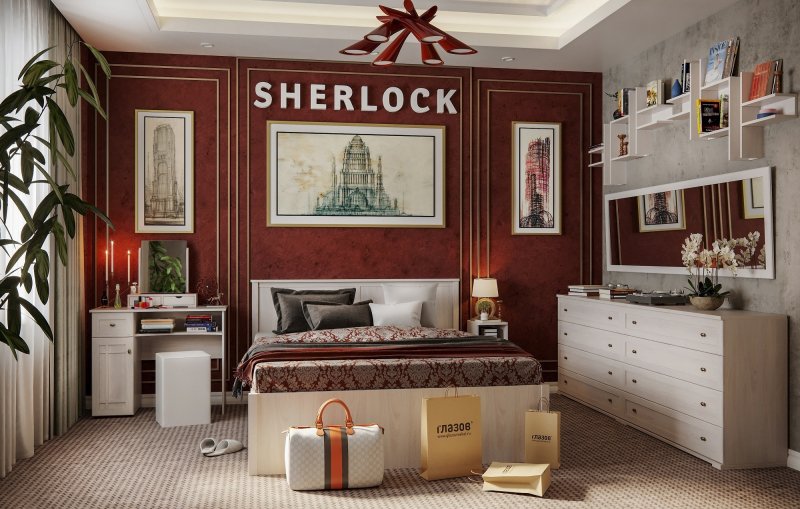 Кровать с ортопедическим основанием (дерево) Sherlock 45 90х200, ясень светлый фото 4