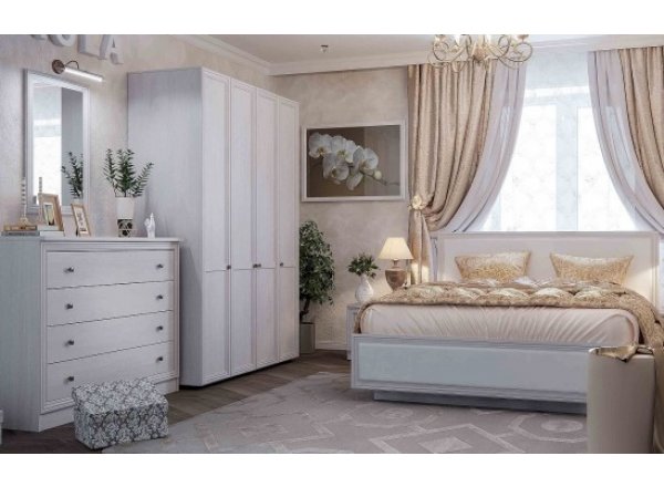 Кровать с подъемным механизмом Люкс Paola 308 анкор светлый