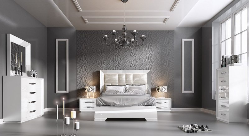 Кровать FRANCO CARMEN 1032 (180 х200) белый