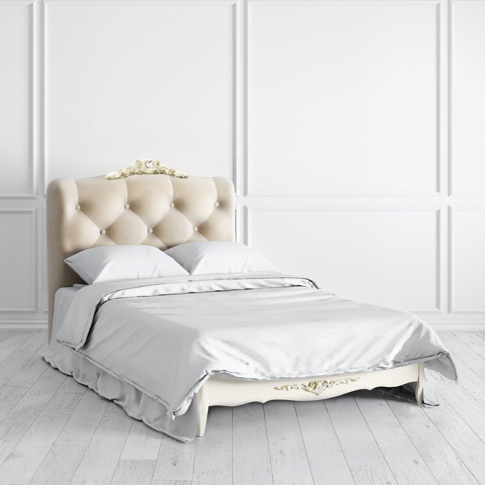 Кровать с мягким изголовьем 120*200