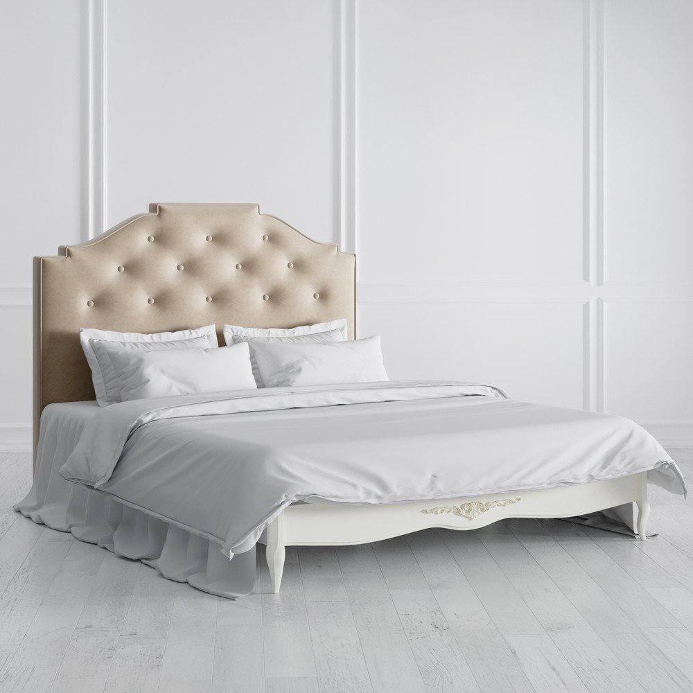 Кровать с мягким изголовьем 180*200 R648-K02-G-B01