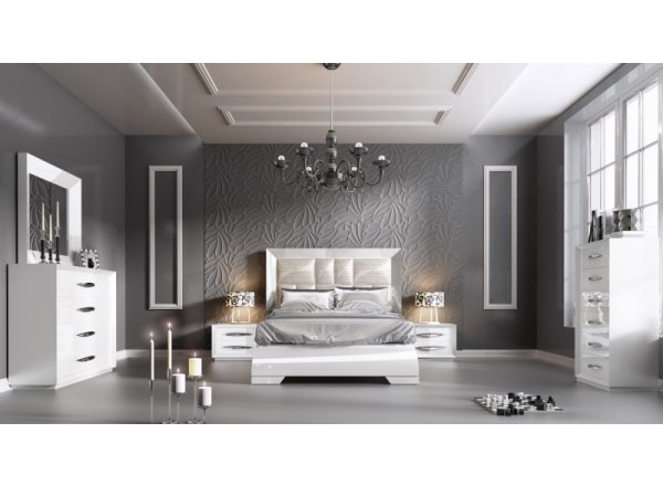 Кровать FRANCO CARMEN 1032 (180 х200) белый