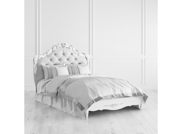 Кровать с мягким изголовьем 120*200
