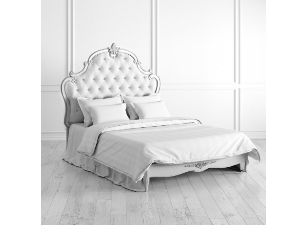 Кровать с мягким изголовьем 140*200