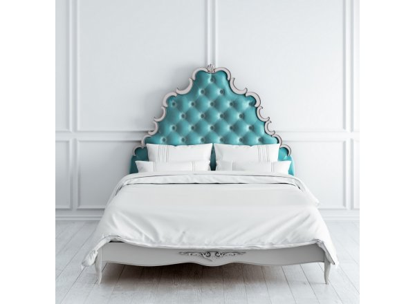 Кровать с мягким изголовьем 160*200