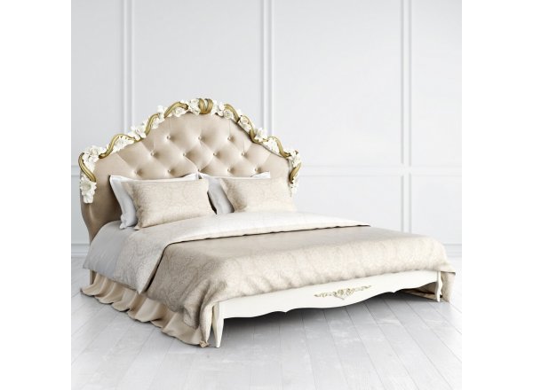 Кровать с мягким изголовьем 180*200
